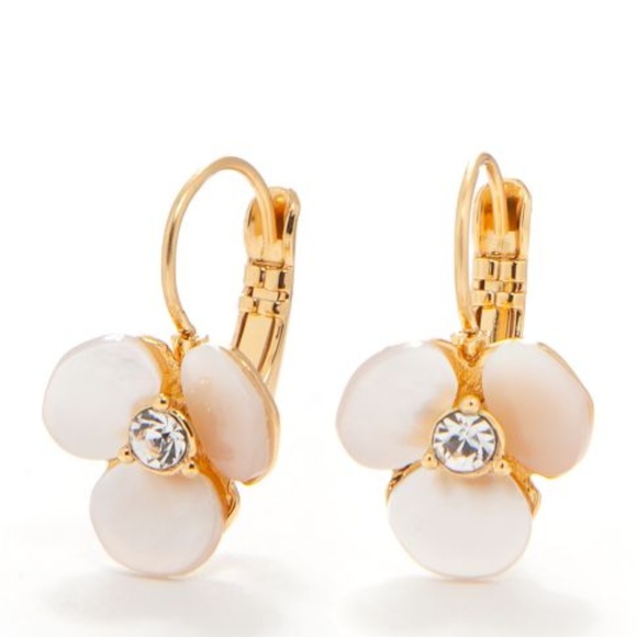kate spade Jewelry Kate Spade New York Disco Pansy Leverback